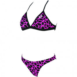 Maillot femme W Carbonics Two Pieces Black / Fresia Rose