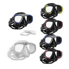 Masque ZOOM EVO avec verres correcteurs myopie SCUBAPRO
